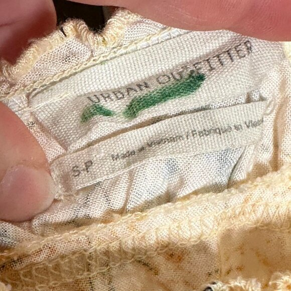 Urban Outfitters By The Sea Map Print Mini Dress - Picture 4 of 5